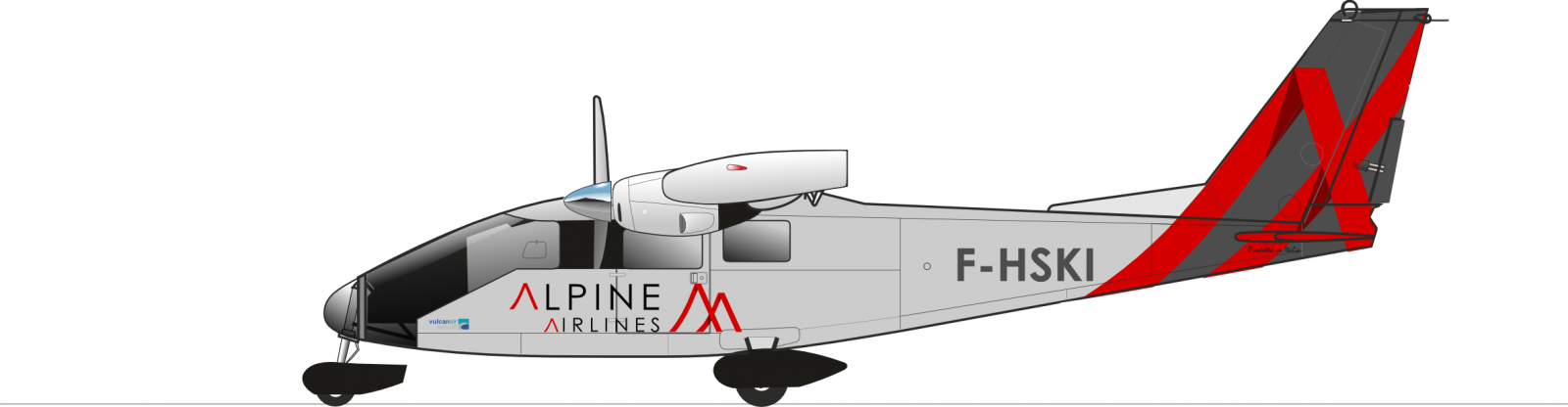 Up To 5 Passengers - Model Aircraft Clipart (1600x416), Png Download