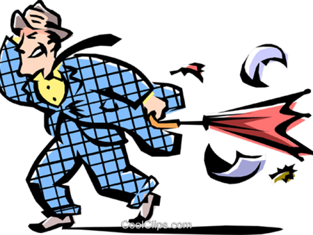 Photoshop Clipart Wind - Caminhando Contra O Vento Desenho - Png Download (640x480), Png Download