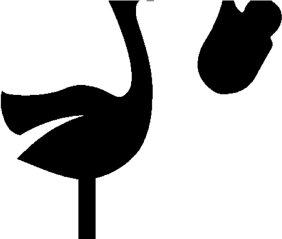 Stork Clipart Pink Stork - Cigueña Png Icono Transparent Png (640x480), Png Download