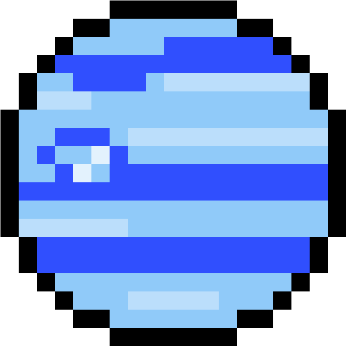 Neptune The Ice Planet - Snoring Zzzz Gif Clipart (1184x1184), Png Download