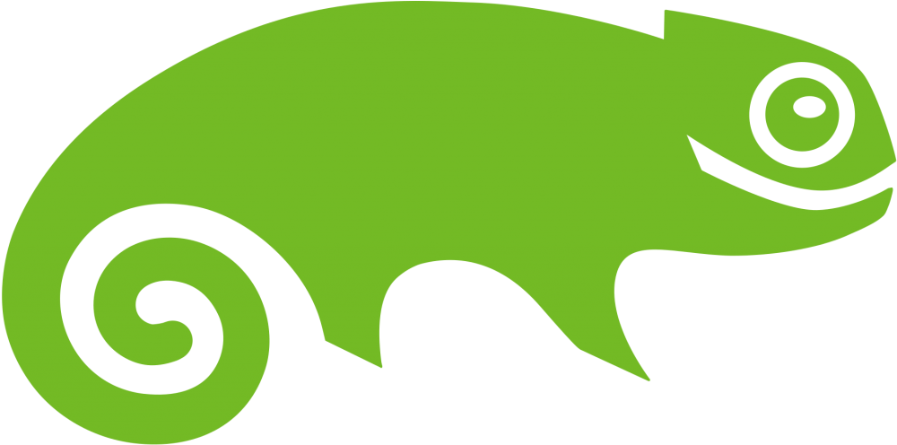 German Open Source Operating System Opensuse Is Linux - Open Suse Logo Clipart (1024x513), Png Download