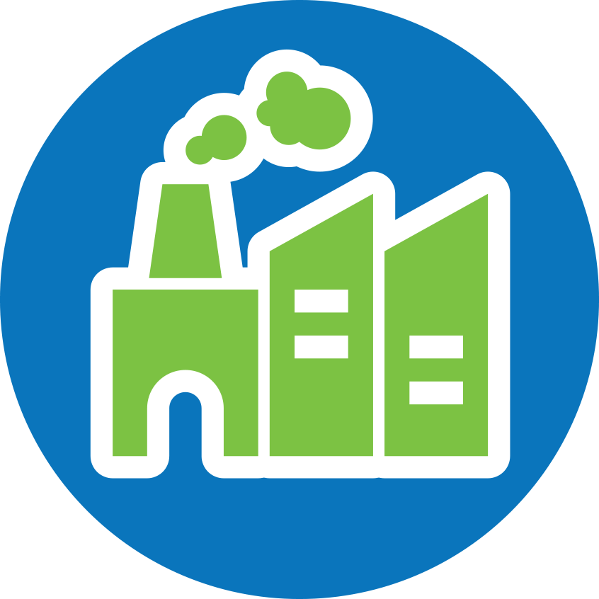 Light Industrial Facilities - Newspaper Clipart (846x846), Png Download