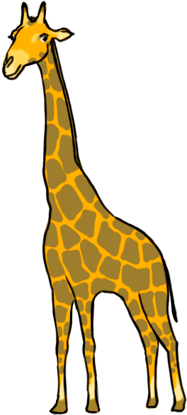 600 X 600 1 - Giraffe Clipart (600x600), Png Download