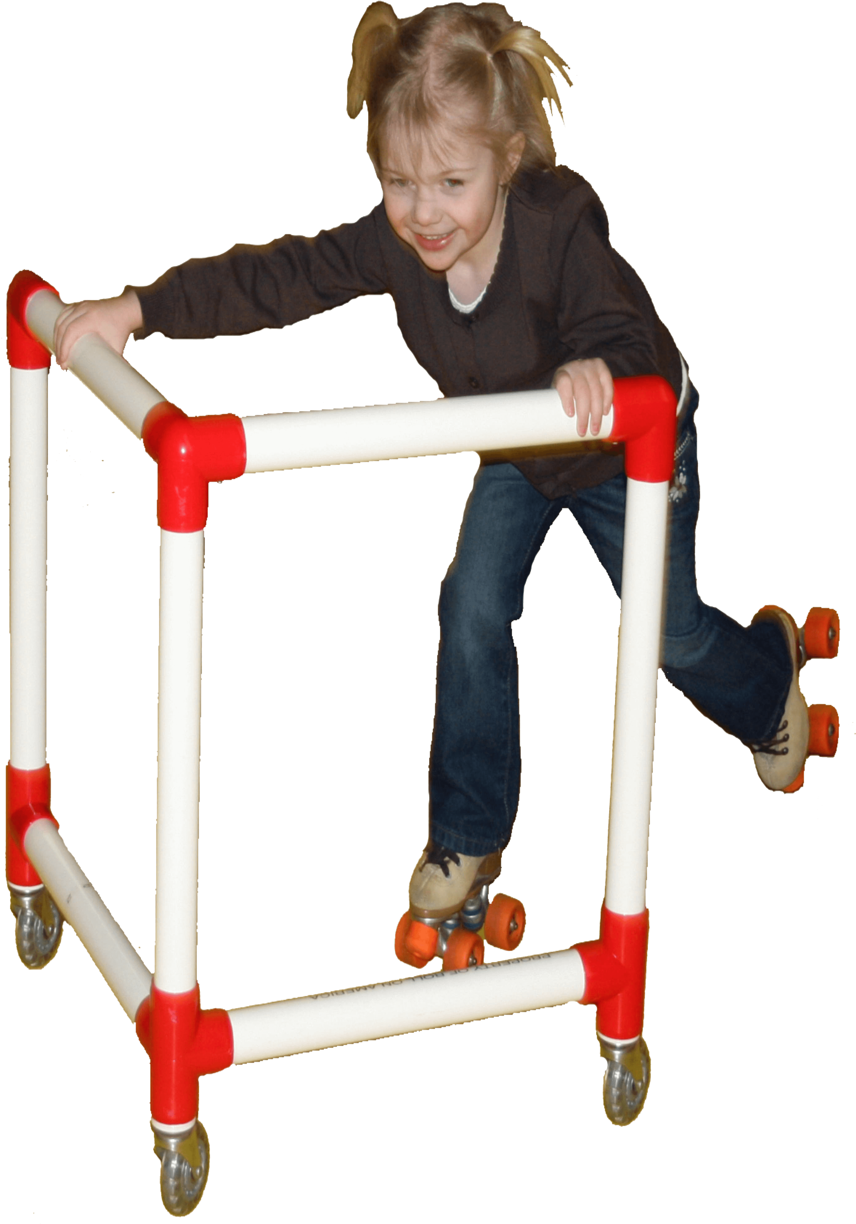 -we Have Skate Trainers If They Need Extra Help - Skating Child Walker Clipart (2841x4027), Png Download