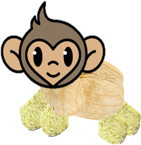 Mono Liso Clipart (548x595), Png Download