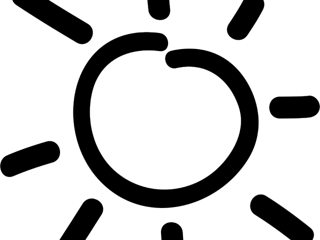 Sunshine Clipart Hand Drawn - Png Icon Hand Drawn Transparent Png (640x480), Png Download