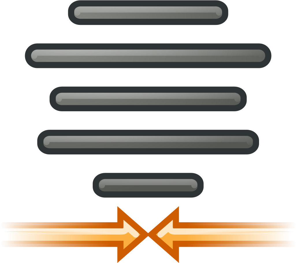 Gnome Format Justify Center Clipart (1024x1024), Png Download