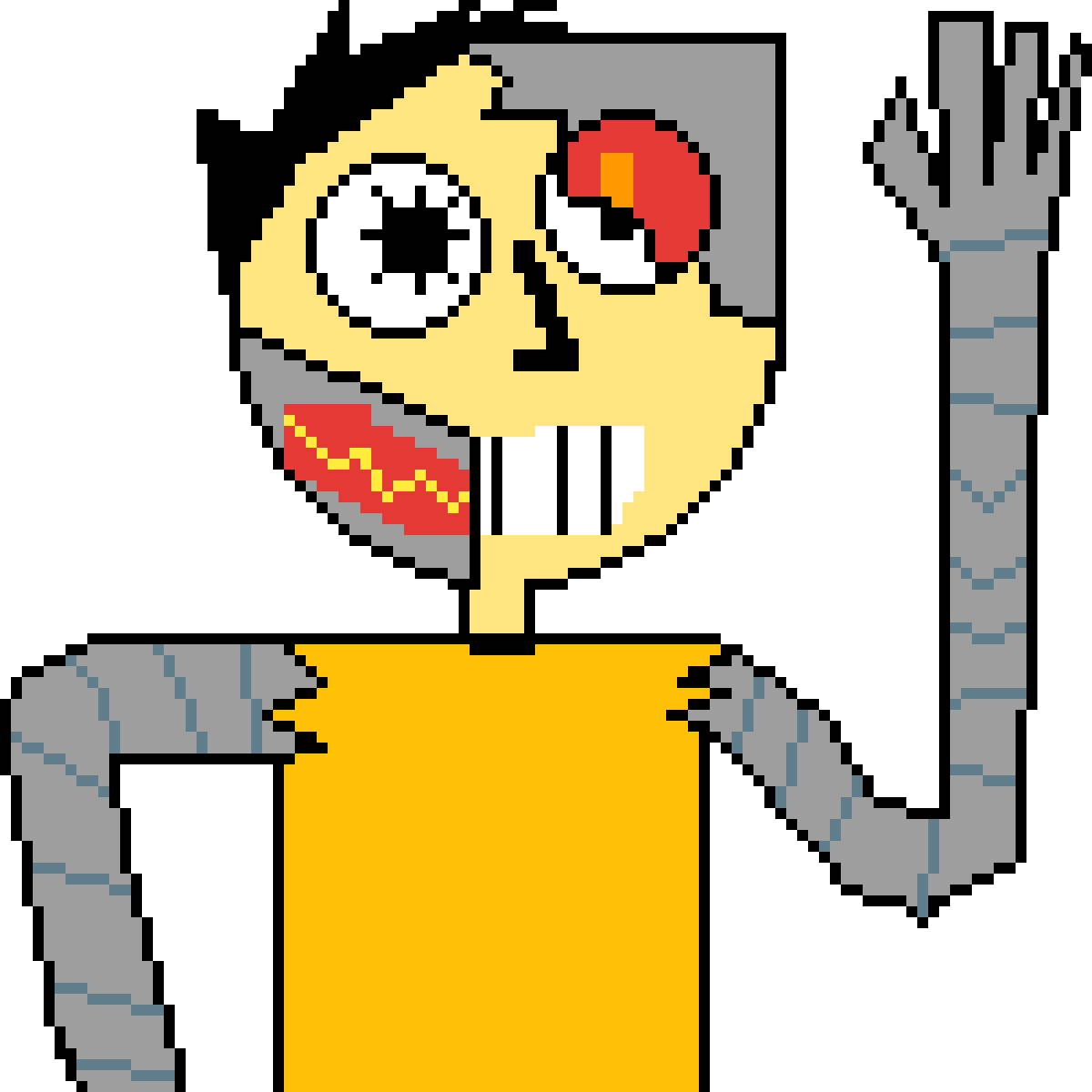 Pike - Pixel Clipart (1200x1200), Png Download