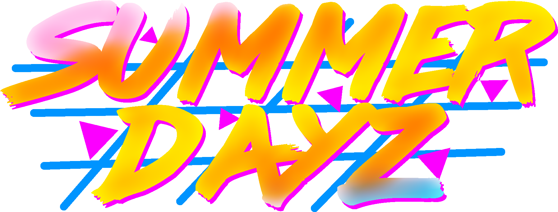 Summer Dayz Is The Fourth Ova Released In Between The - Calligraphy Clipart (1800x900), Png Download