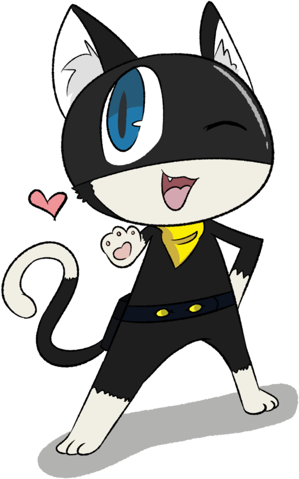 810 X 986 5 - Persona 5 Cute Morgana Clipart (810x986), Png Download