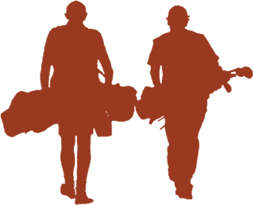 Mens Section - Silhouette Clipart (815x660), Png Download