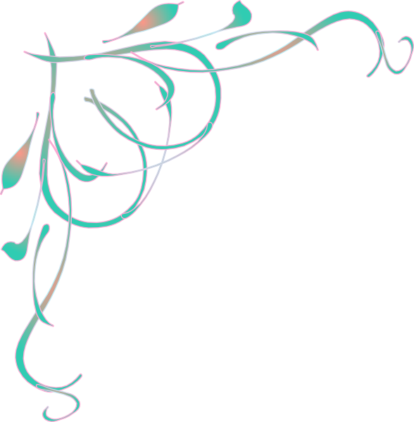 Border Transparent Background Swirls Clipart (588x600), Png Download