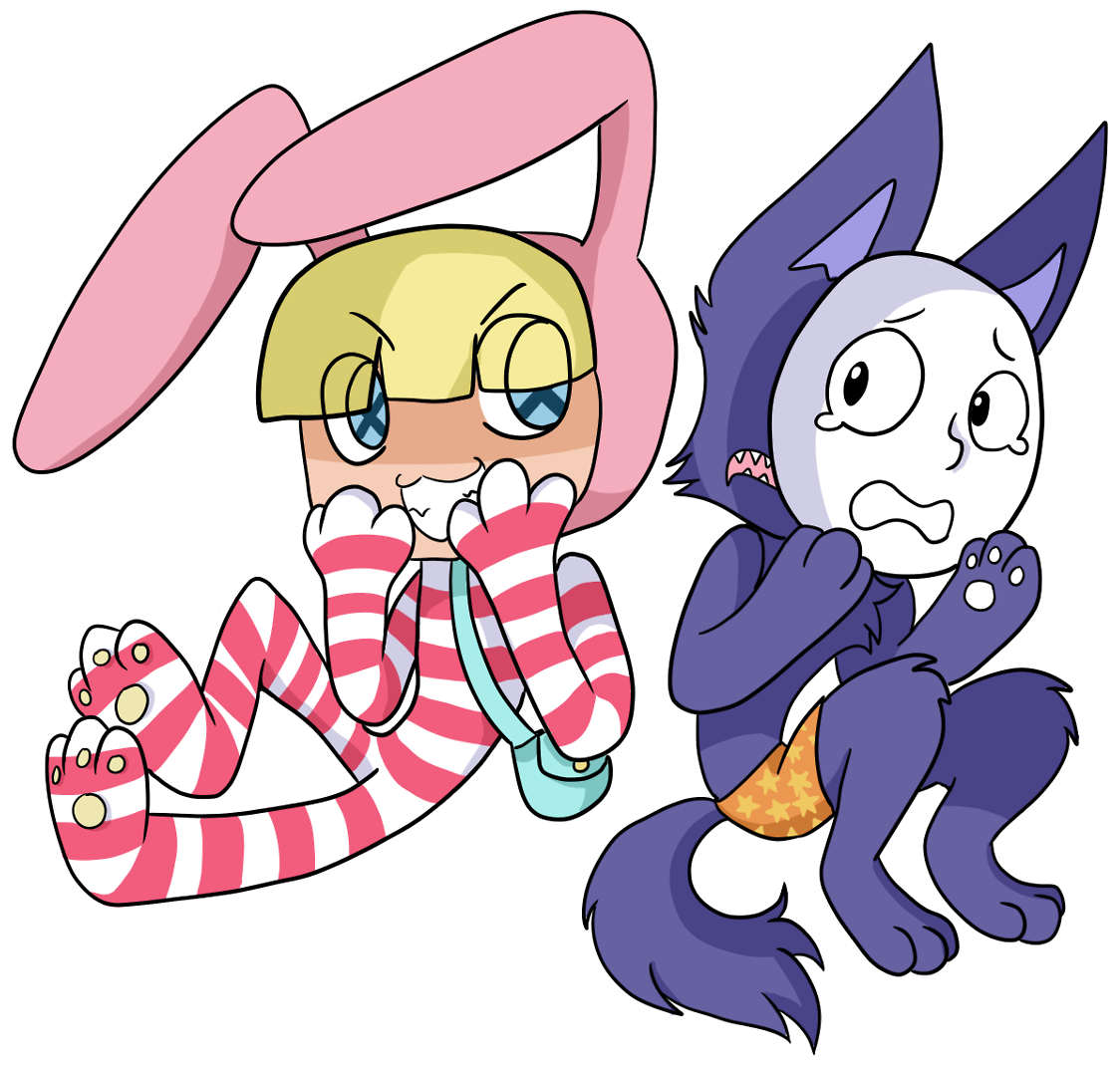 Popee The Performer Chibis Feat - Cartoon Clipart (1280x1105), Png Download