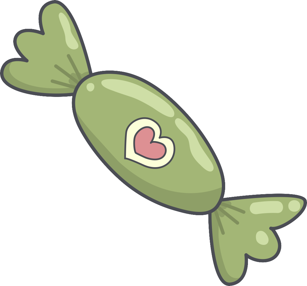 Hand Painted A Candy Png Transparent Clipart (1024x953), Png Download