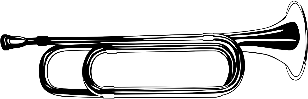 And - Clipart Trumpet - Png Download (1280x640), Png Download