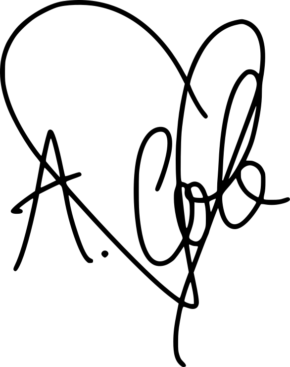 Signature - Line Art Clipart (586x740), Png Download
