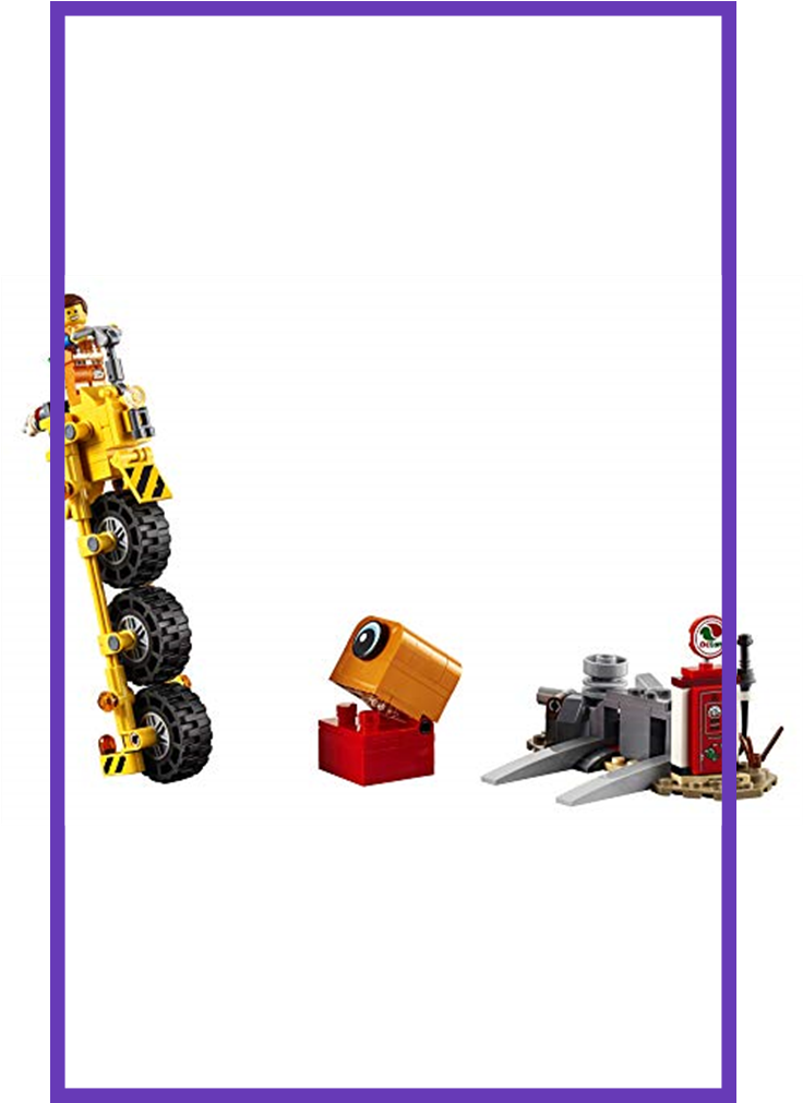 Lego The Lego Movie 2 Emmetâ€™s Thricycle 70823 Building - Lego Movie 2 Emmet's Thricycle Clipart (735x1100), Png Download