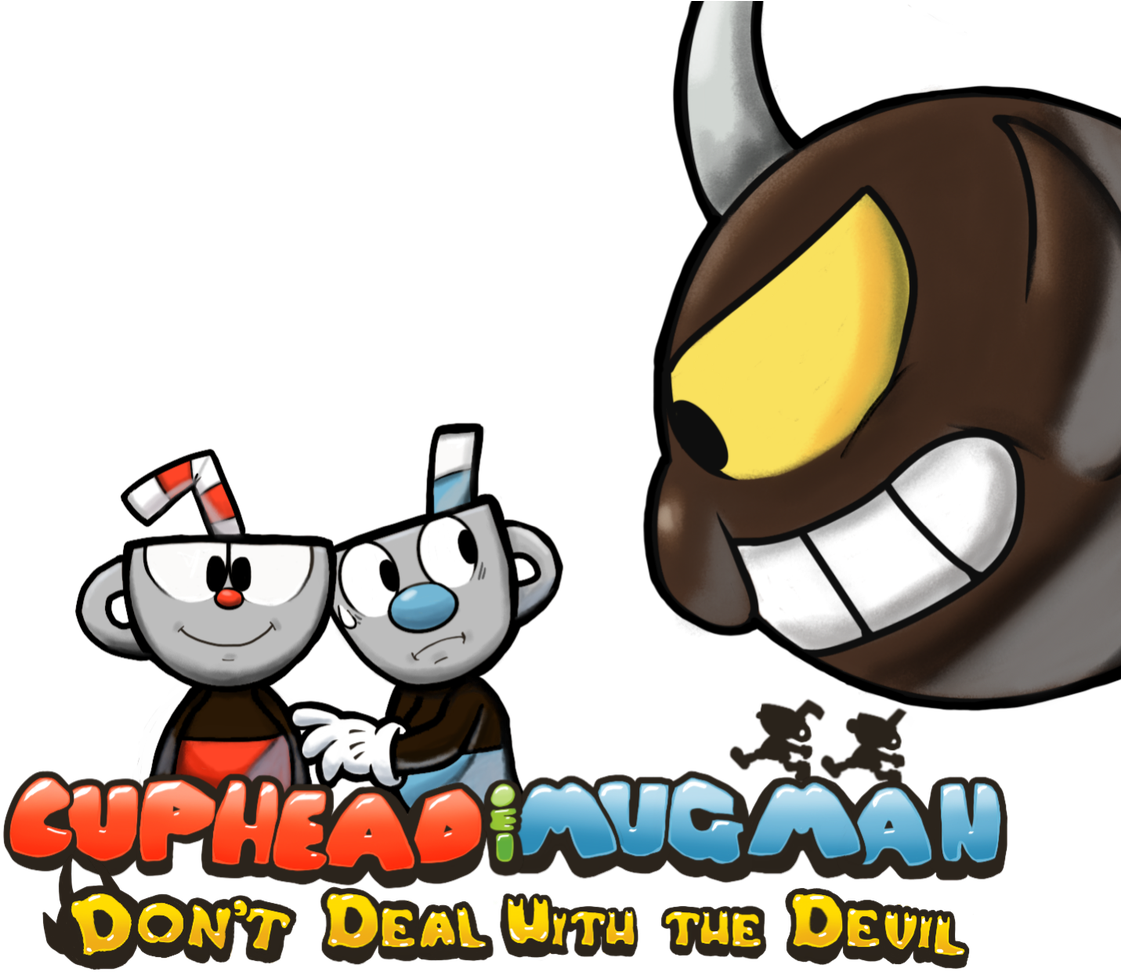 The Brawl Girl On Twitter - Mario And Luigi Cuphead Clipart (1200x1079), Png Download