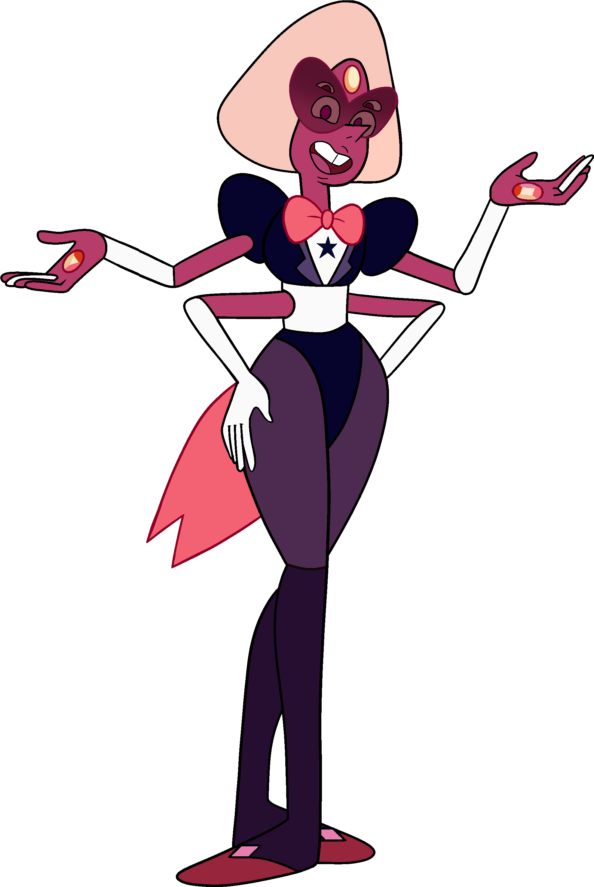 Sardonyx - Steven Universe Characters Sardonyx Clipart (2000x3070), Png Download