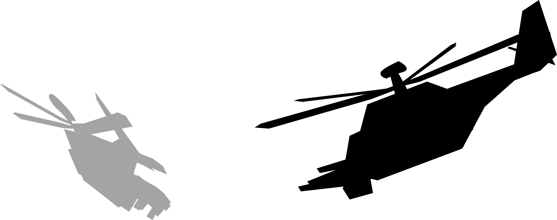 Battlefield Css3v1 - - Helicopter Rotor Clipart (1915x758), Png Download