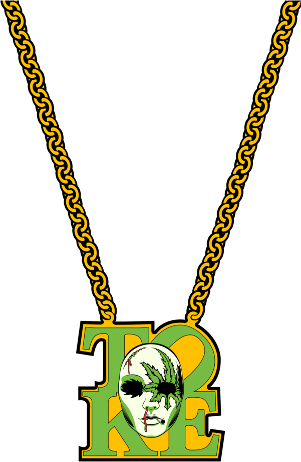 Toke Chain T-shirt Clipart (600x927), Png Download