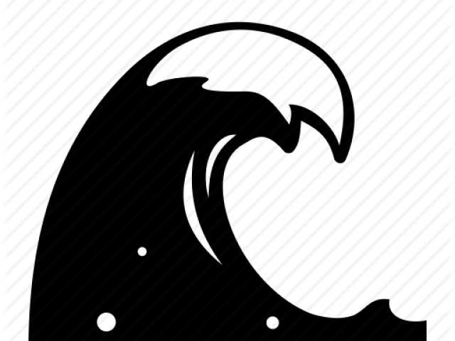 Monster Waves Clipart Kayak - Illustration - Png Download (640x480), Png Download