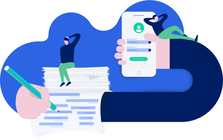 Smart Forms For Every Business Process - Cartoon Clipart (719x452), Png Download