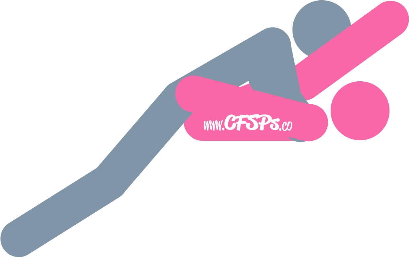 An Illustration Of The Otto Man Sex Position Clipart (1720x968), Png Download