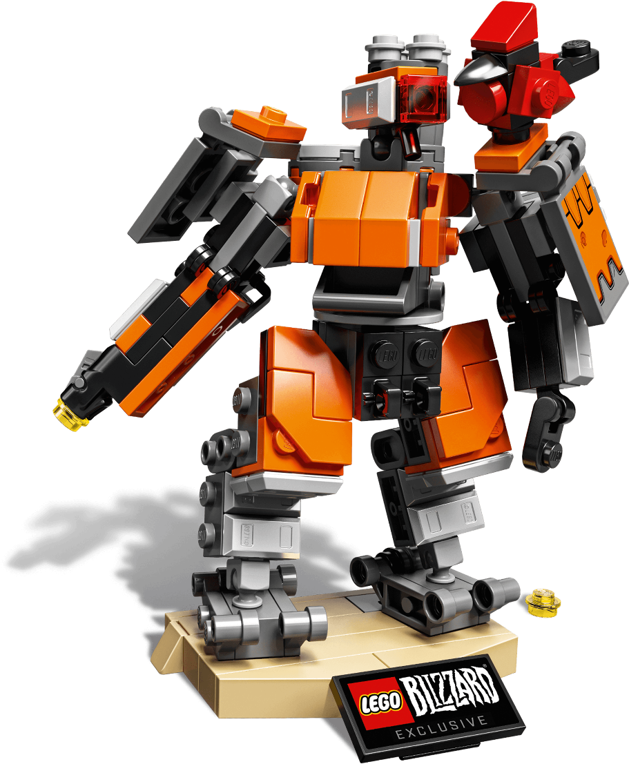 Limited Edition Lego Overwatch Omnic Bastion Ready - Lego Overwatch Omnic Bastion Clipart (1200x1200), Png Download