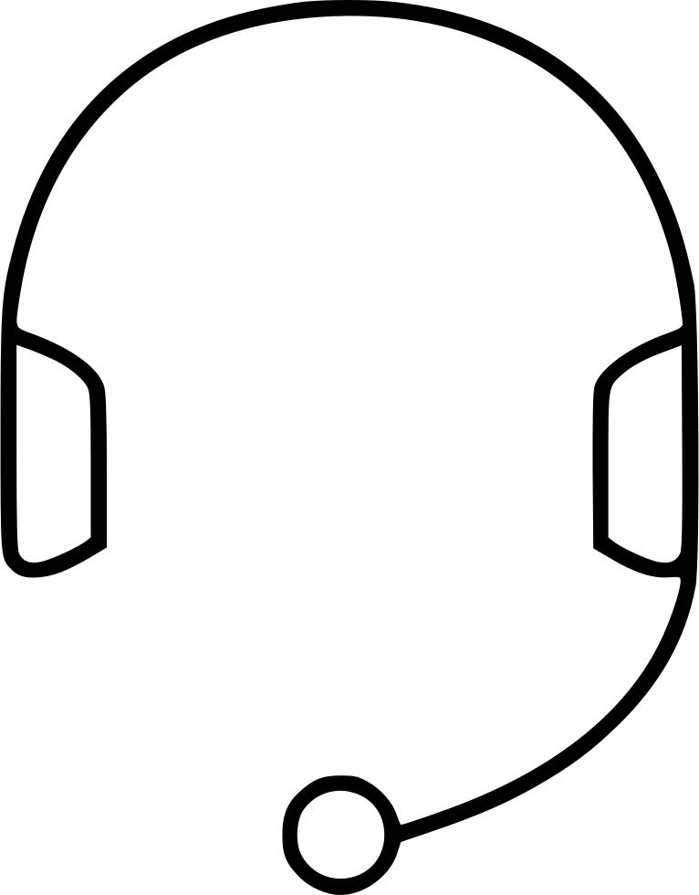 Mic Headphones Microphone Device Listen Speach Comments Clipart (766x980), Png Download