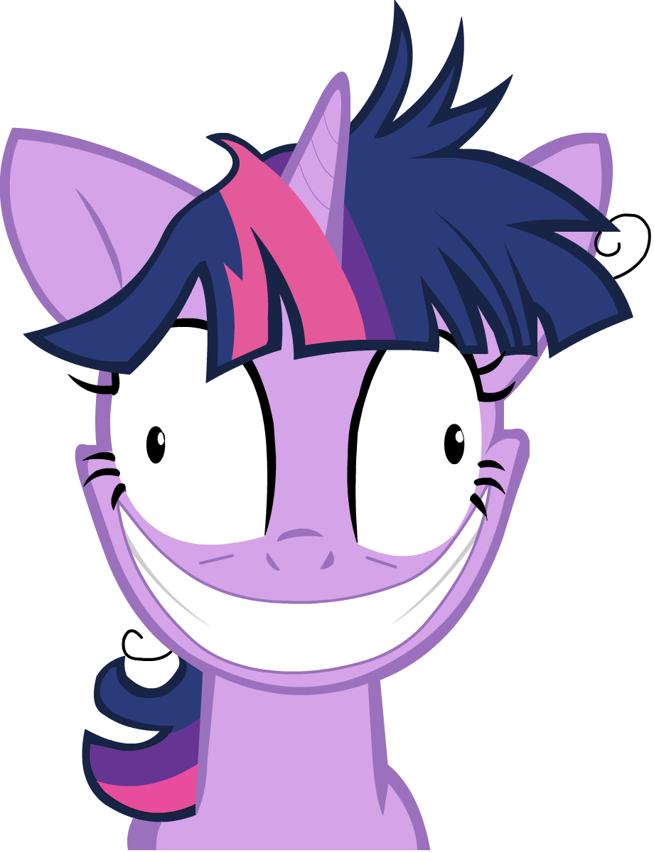 Psycho Png - Twilight Sparkle Crazy Clipart (920x1200), Png Download