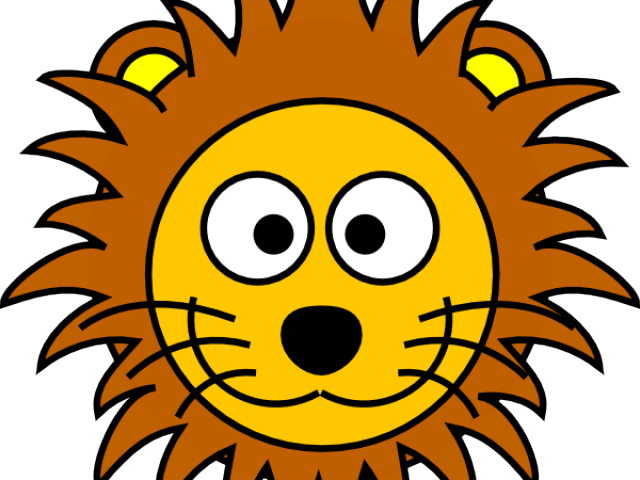 Scar Clipart Face Clipart - Lion Head Clipart Png Transparent Png (640x480), Png Download