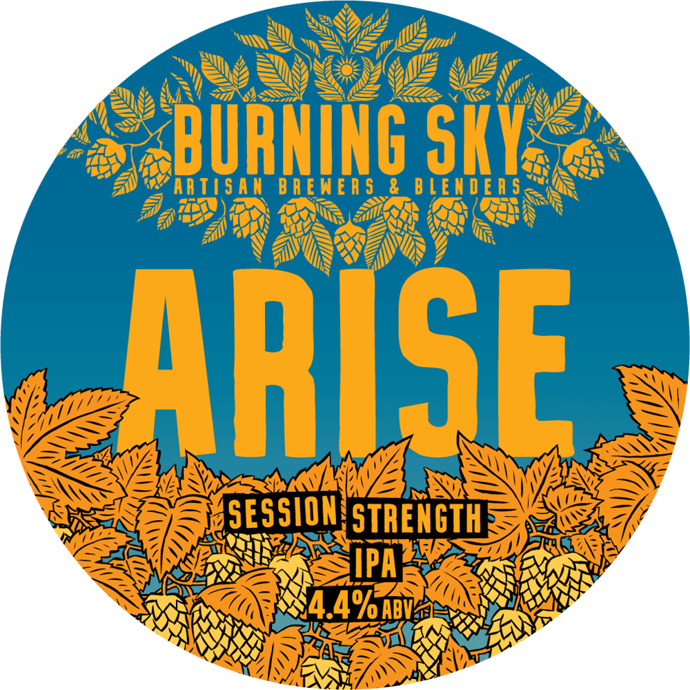 Burning Sky Brewery Clipart (1000x1000), Png Download