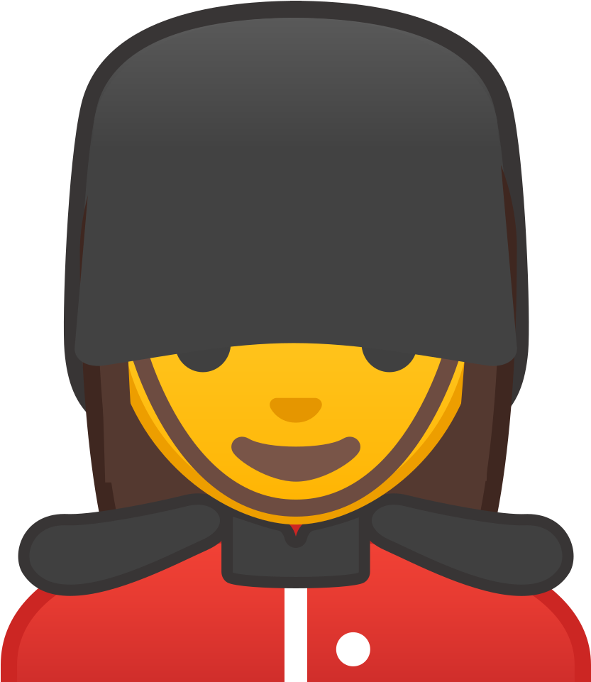 Download Svg Download Png - Emoji Guardia Clipart (1024x1024), Png Download