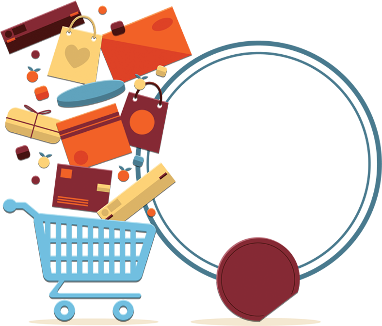 Shopping Cart Clipart (1000x1000), Png Download