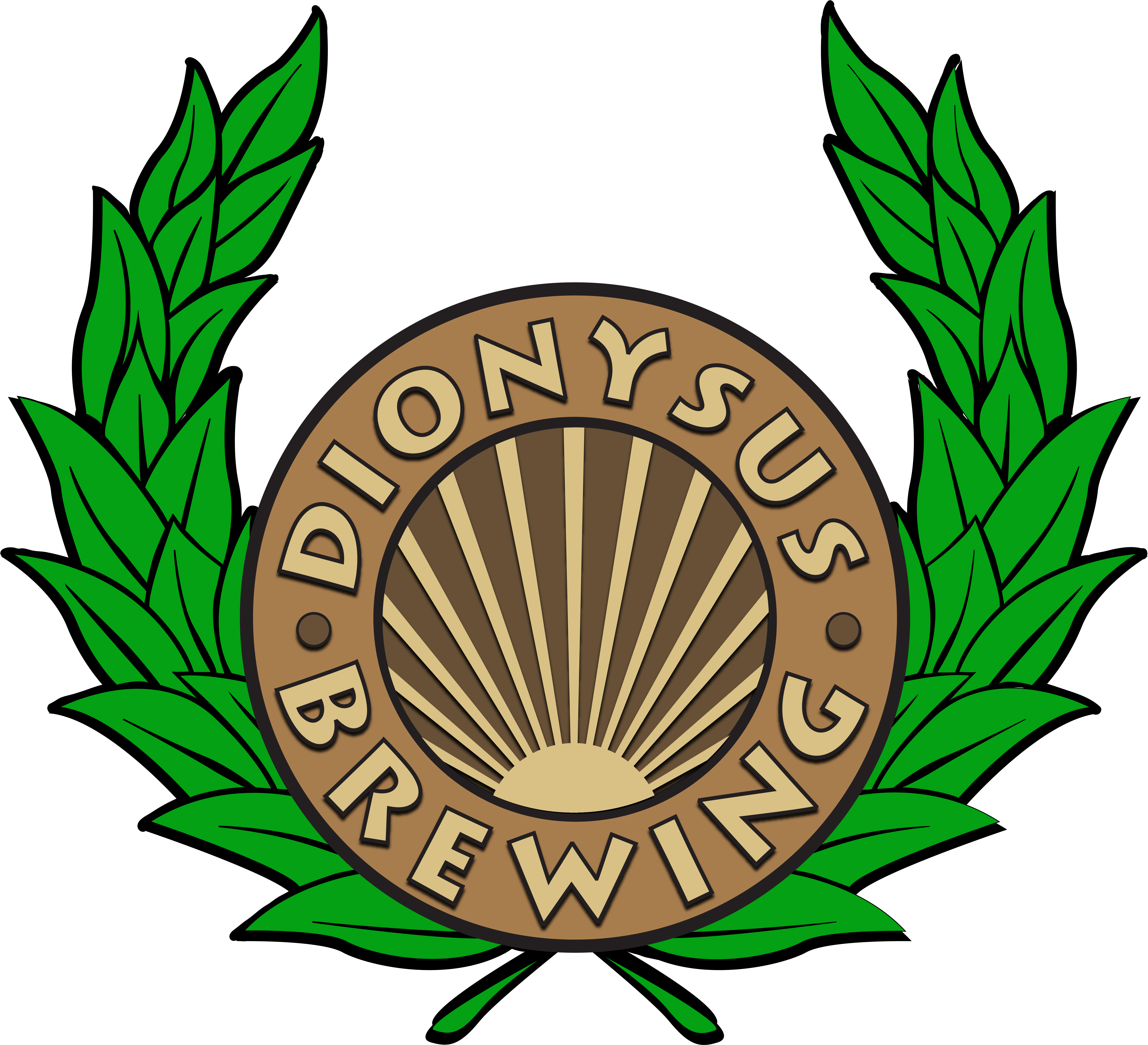 Dinoysus Brewing - Dionysus Brewing Logo Clipart (6116x5783), Png Download
