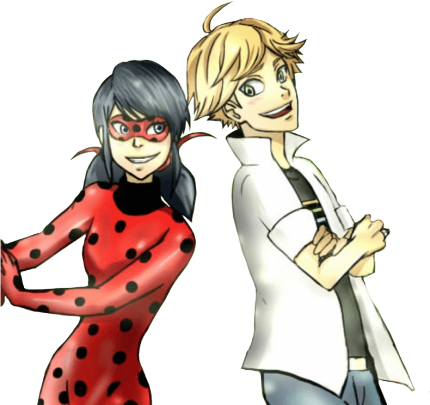 Free Png Download Tales Of Ladybug & Cat Noir Fan Forge - Cartoon Clipart (851x802), Png Download