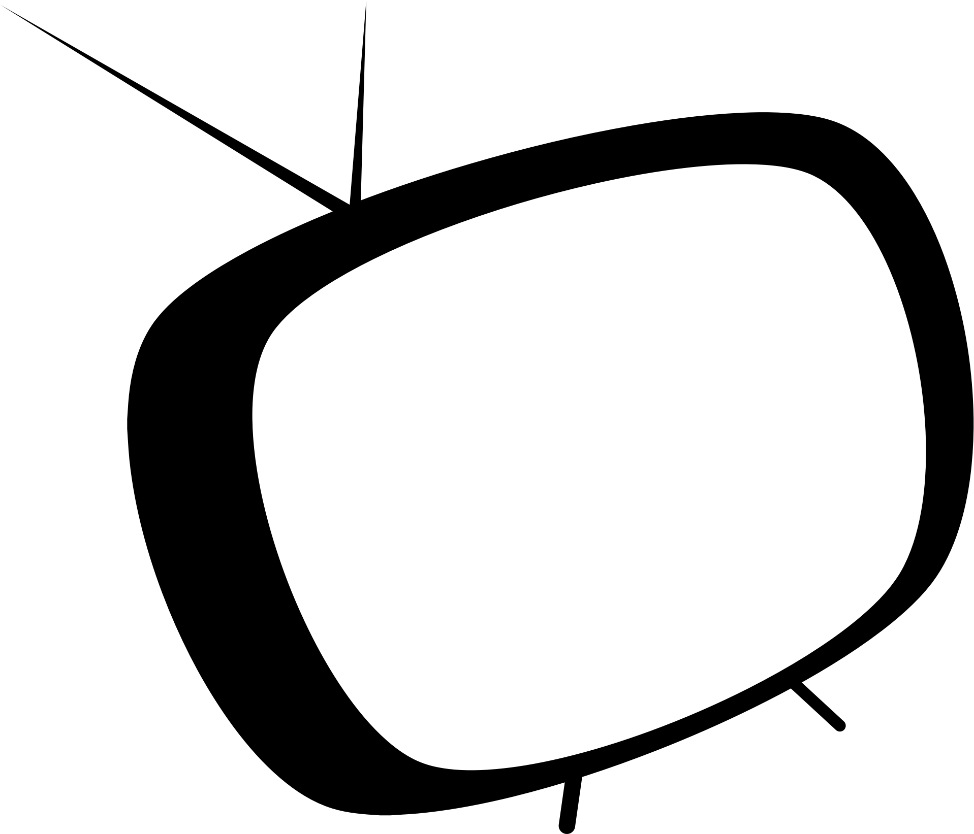 Clipart Tv Empty - Png Download (1917x1643), Png Download