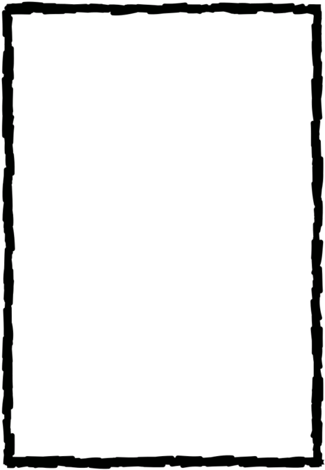 Cadres Simples Simple, Desktop Publishing, Border Design, - Line Art Clipart (500x707), Png Download