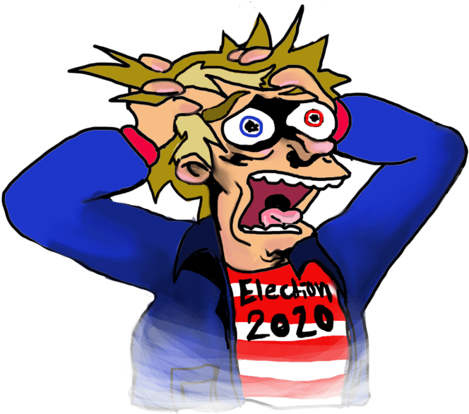 2020 Can't Come Sooner - Cartoon Clipart (1024x731), Png Download