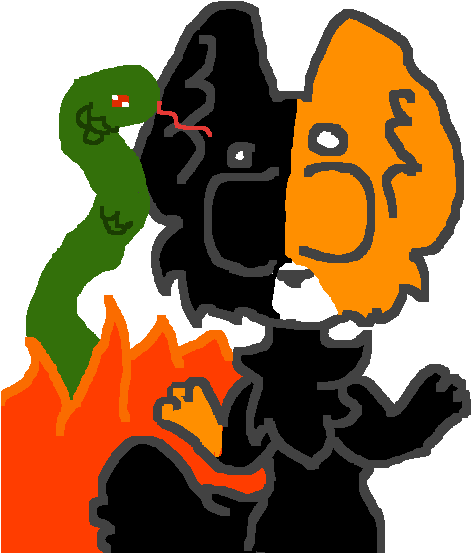 Heaven Or Hell Screw It - Illustration Clipart (600x600), Png Download