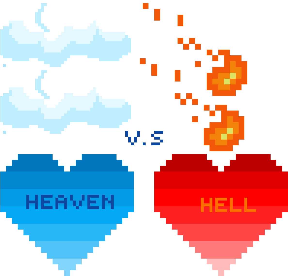 Heaven V - S Hell - Igreja Matriz São Pedro Clipart (1200x1200), Png Download