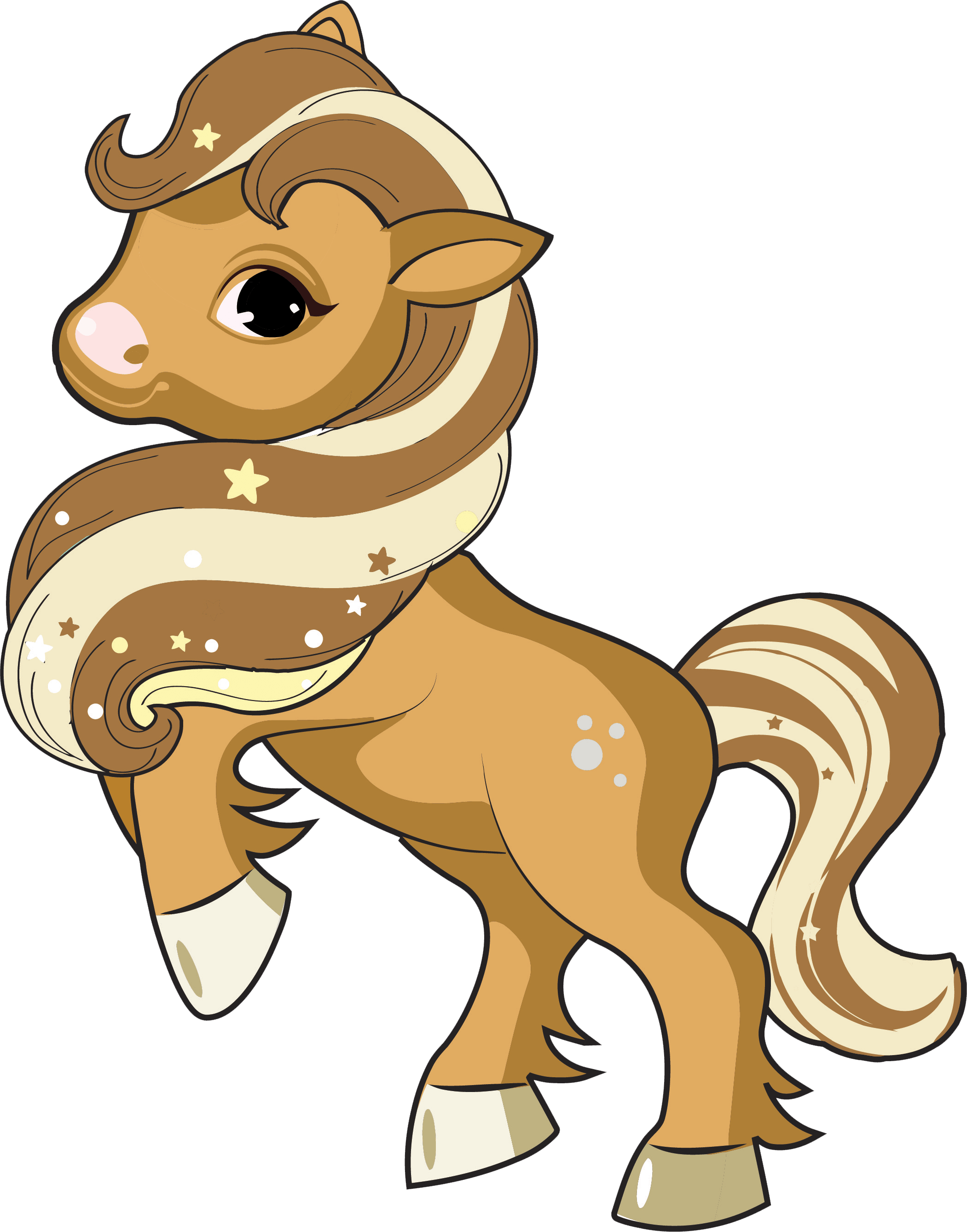 Horse Name Generator Clipart (2101x2675), Png Download