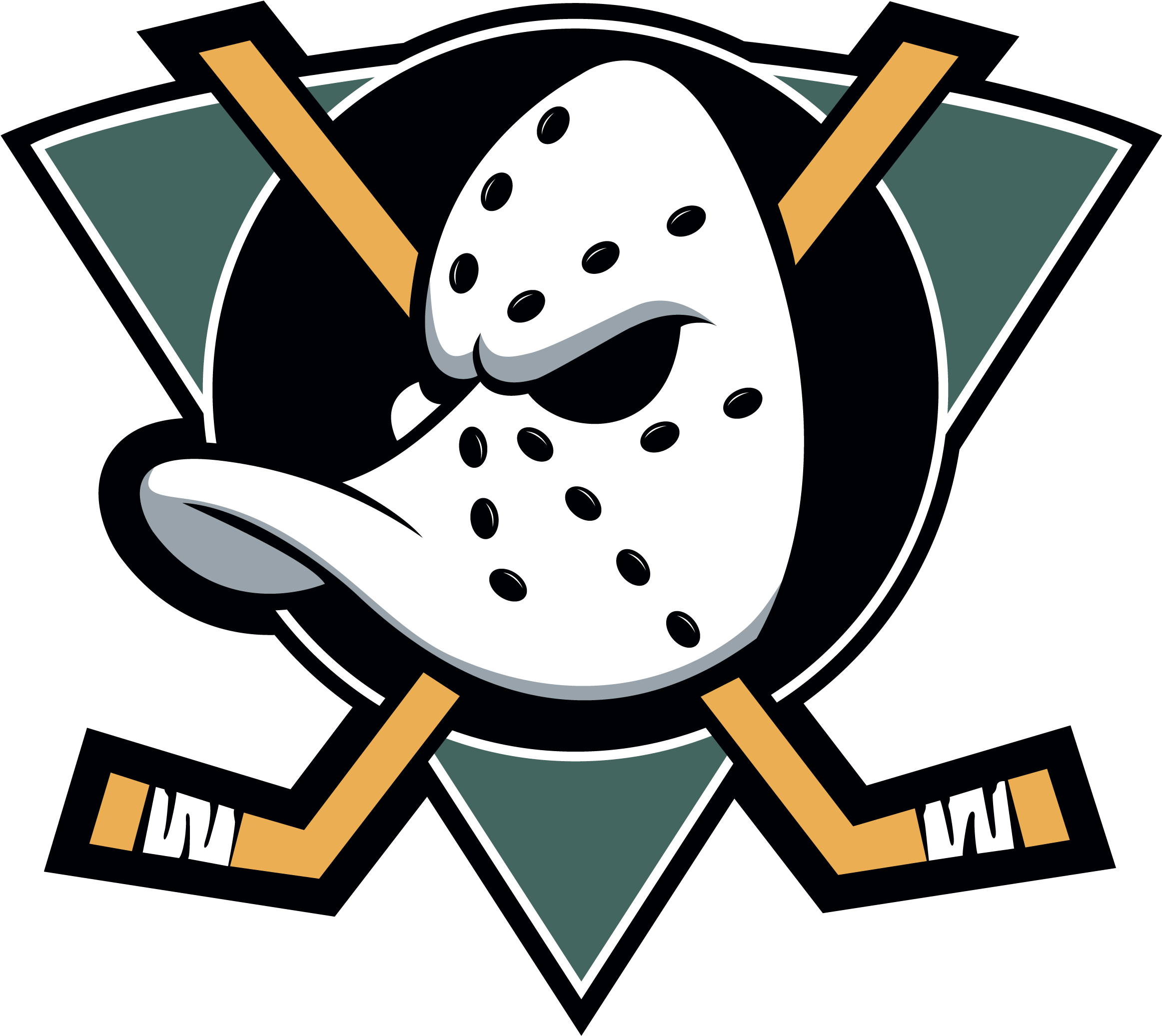 Anaheim Ducks Old Logo - Anaheim Mighty Ducks Clipart (3840x2160), Png Download