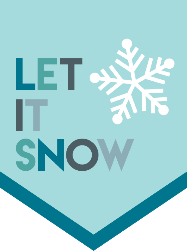 Winter Village Digital File Bundle - Emblem Clipart (1000x1000), Png Download