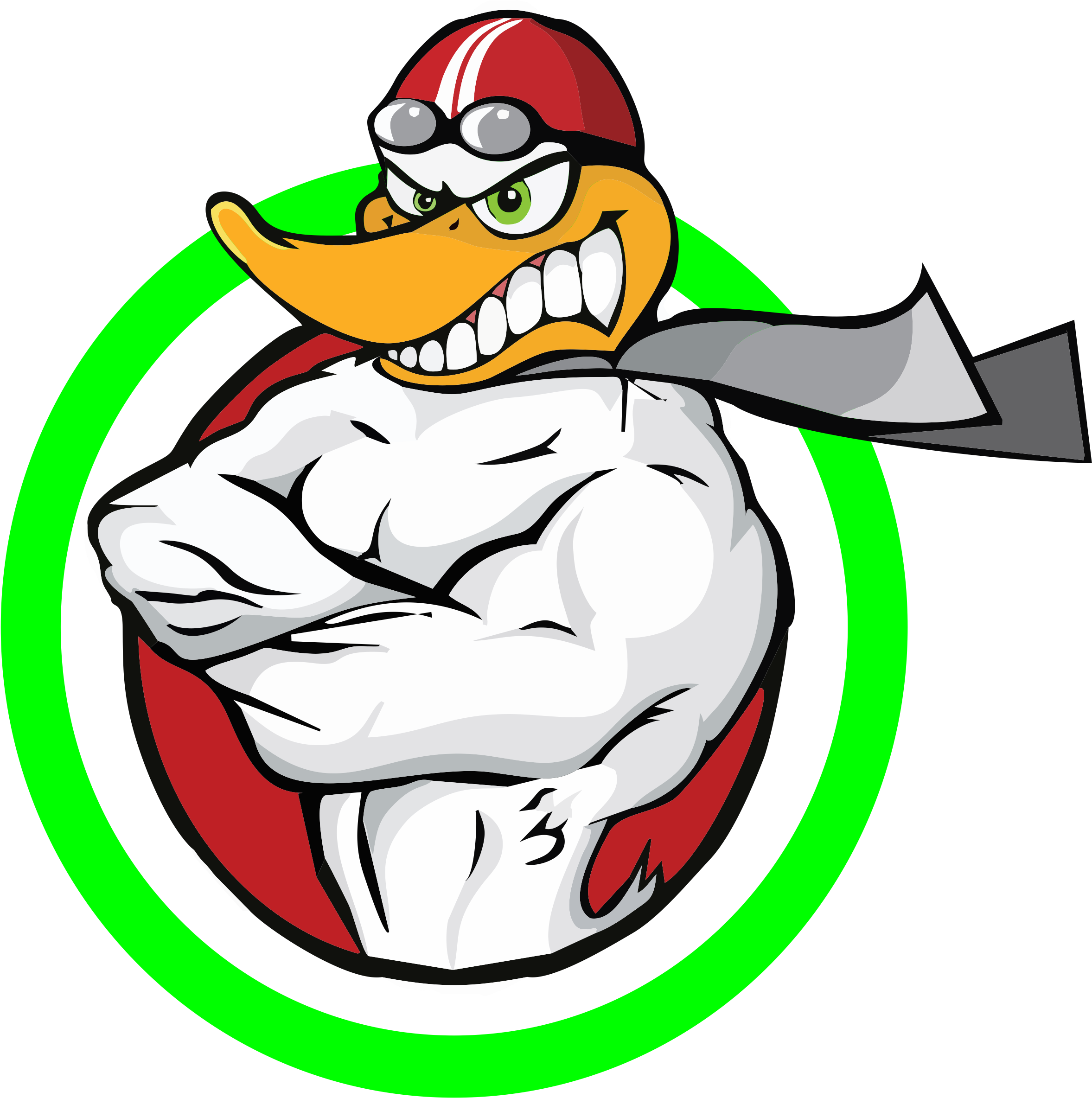 Rubber Duck Clipart (2376x2381), Png Download