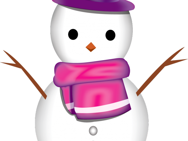 Snowman Clipart Transparent Background - 雪人 圖案 - Png Download (640x480), Png Download