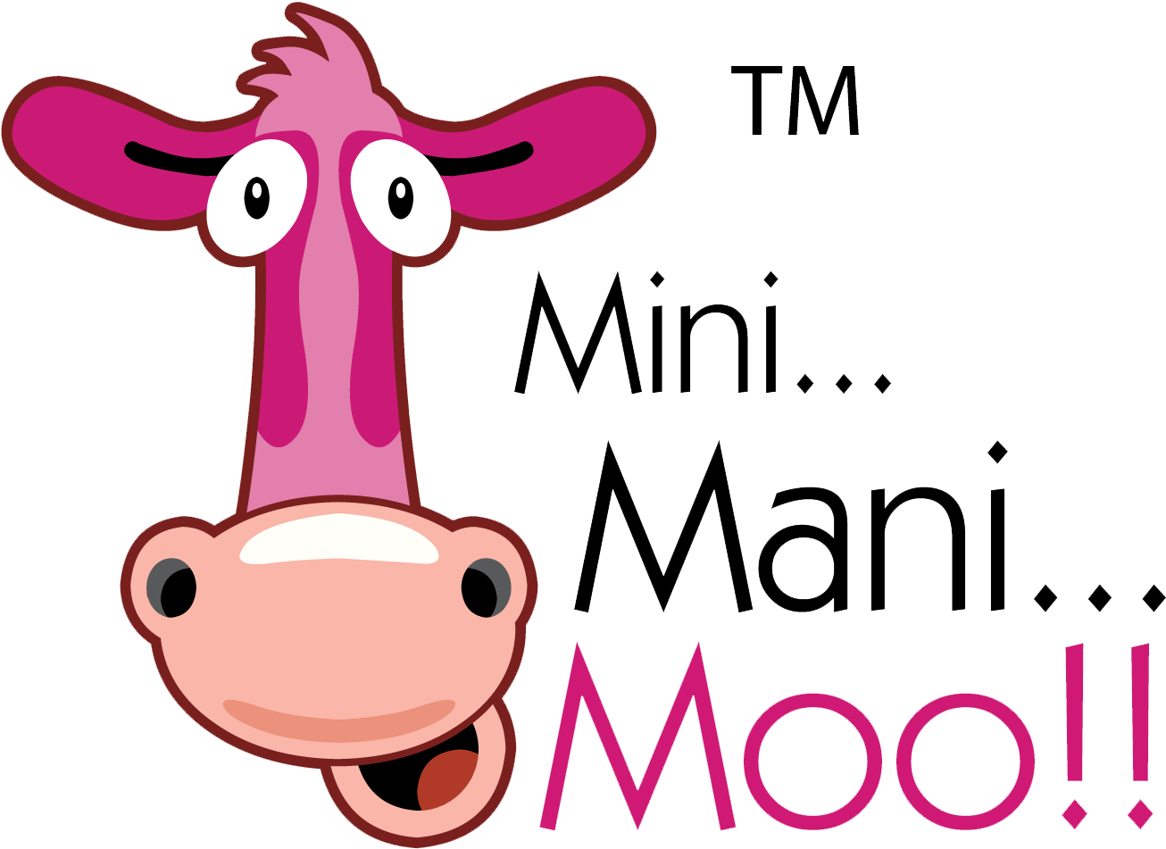 Mini Mani Moo Clipart (1405x1062), Png Download