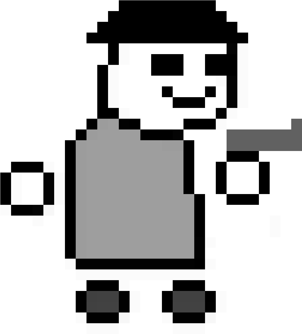 Imitator With Pistol - Lemon Fox Clipart (1184x1184), Png Download