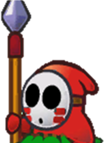 Spear Clipart Lord The Fly - Paper Mario Spear Guy - Png Download (640x480), Png Download